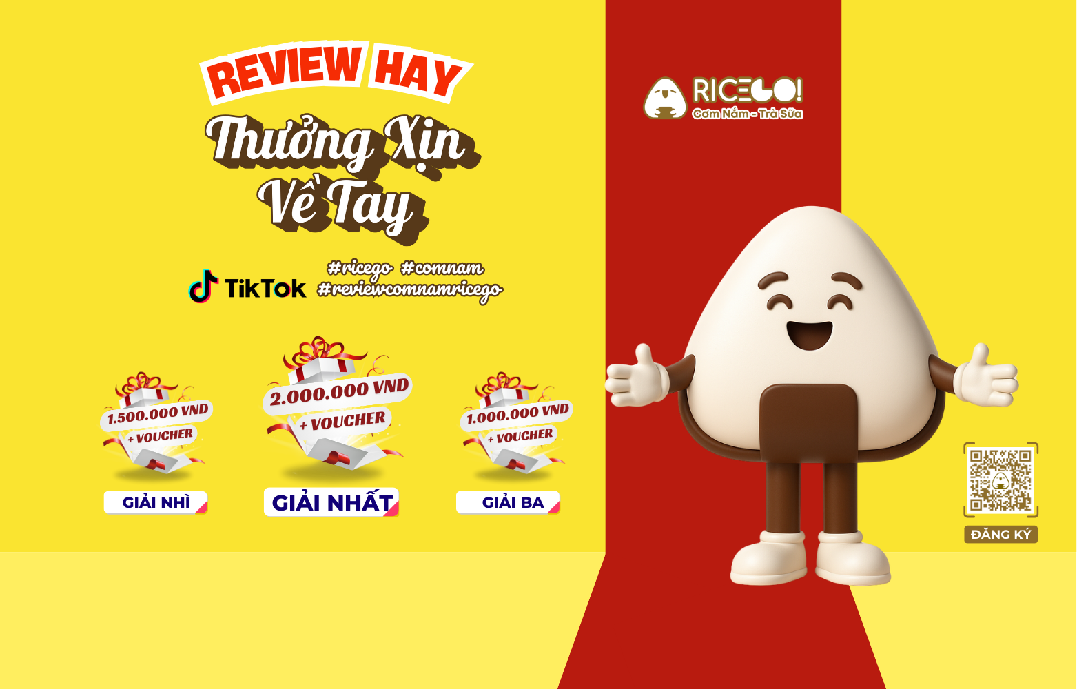 🔥 RICE GO TIKTOK CHALLENGE ĐÃ LÊN SÓNG! 🔥 Review hay - Thưởng xịn về tay! 
